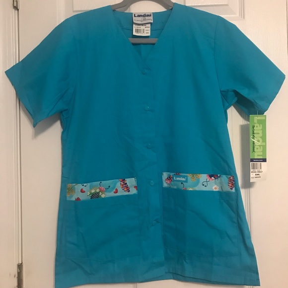 NWT Landau Scrub Top - Picture 1 of 4